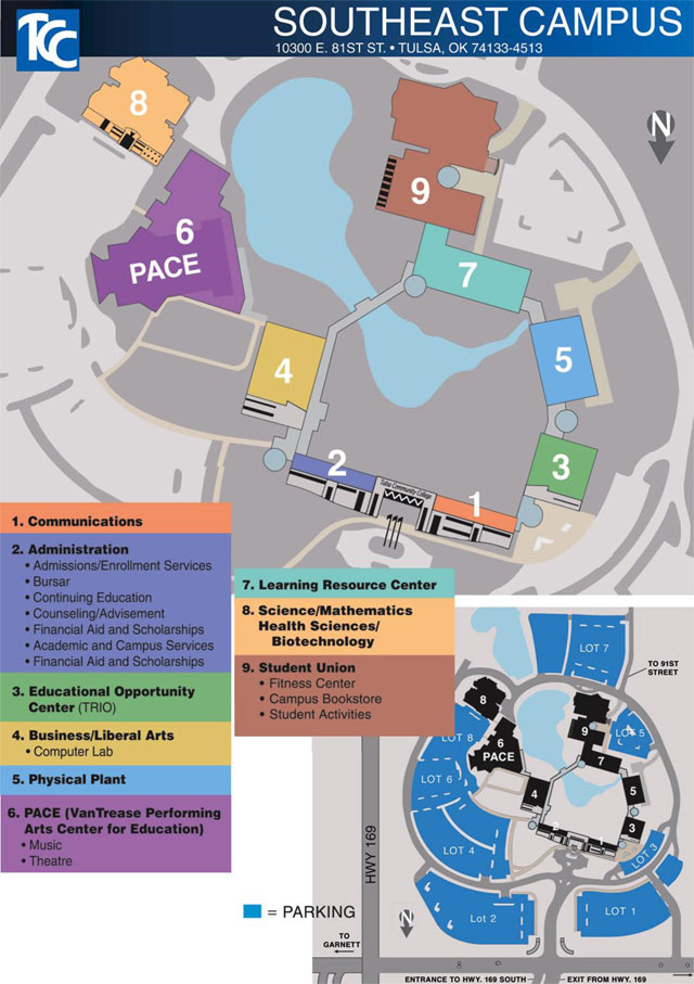 Tcc Trinity Campus Map Travel Guide
